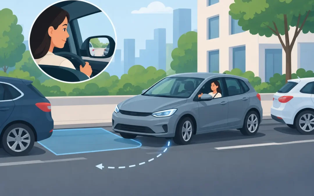 Sådan lærer du parallelparkering uden stress